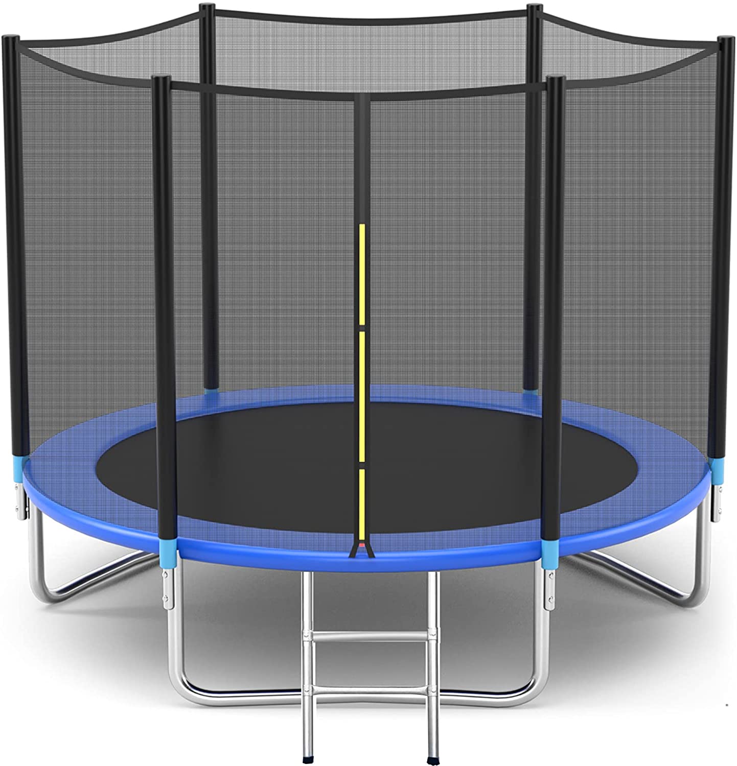 10ft Round Trampoline with Safety Enclosure