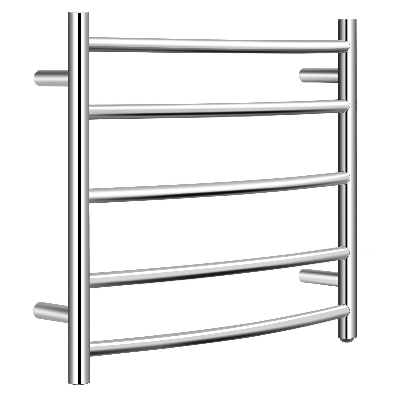 Electric Heated Towel Warmer Wall Mount Drying Rack
